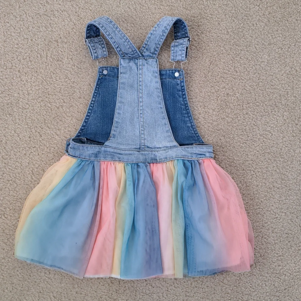 Toddler Overall Tutu Dress (4T) - Picture 5 of 5